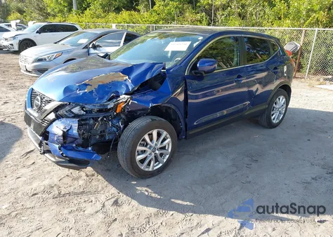 2022 Nissan Rogue Sport S Fwd Xtronic Cvt from USA, damaged, VIN JN1BJ1AV7NW343689